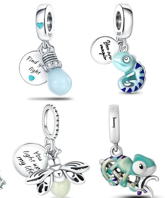 Charm Collection 3 Fit Bracelet or Necklace